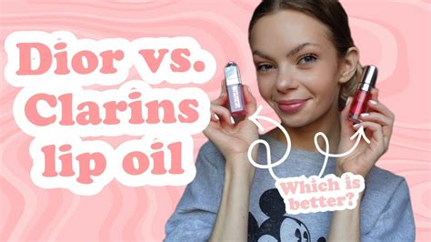 Clarins lip oil vs Dior lip oil : r/Sephora 